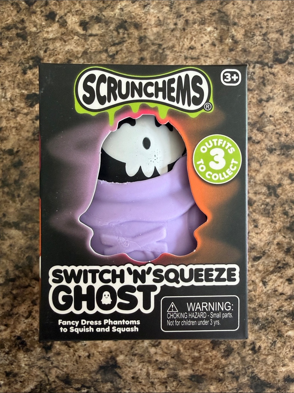 Kohl's Scrunchems Switch 'N' Squeeze Ghost - Purple